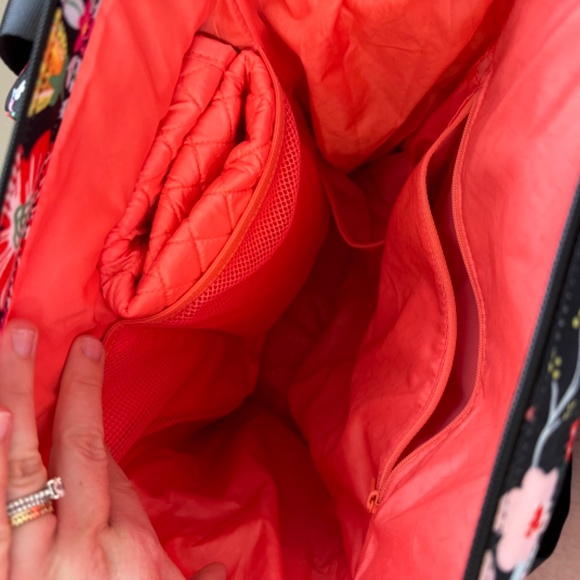 Vera Bradley Floral Baby Bag - Black and Multicolor - Picture 5 of 8